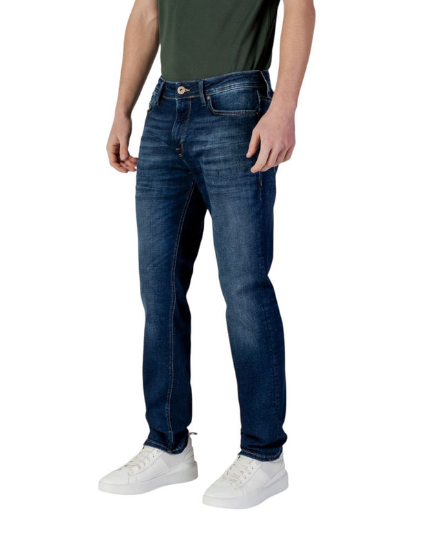 Blue Organic Cotton Relaxed Fit Jean