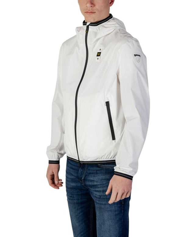 White Polyamide Jackets & Coat