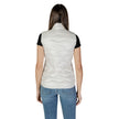 White Polyamide Sleveless Jacket