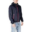 Blue Polyamide Jackets & Coat