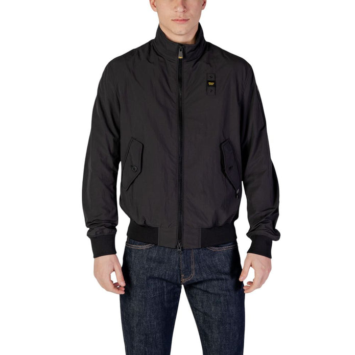 Black Polyamide Jackets & Coat