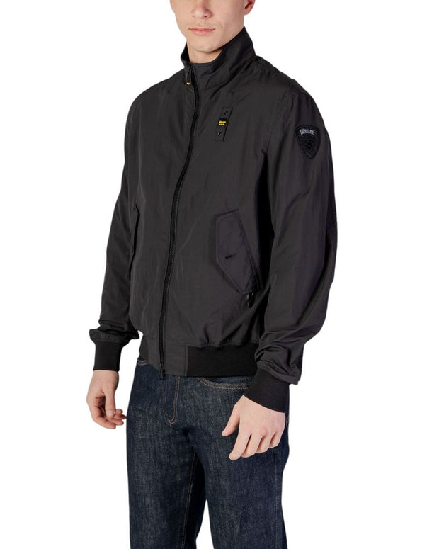 Black Polyamide Jackets & Coat