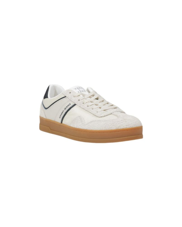 Cream Leather Sneaker