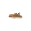 Beige Recycled Polyester Platform Pumps