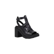 Black Leather Sandal
