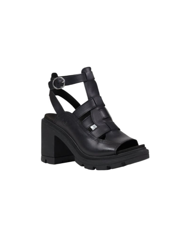 Black Leather Sandal