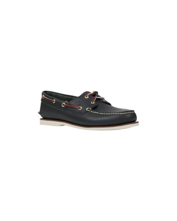 Blue Leather Oxfords And Derby