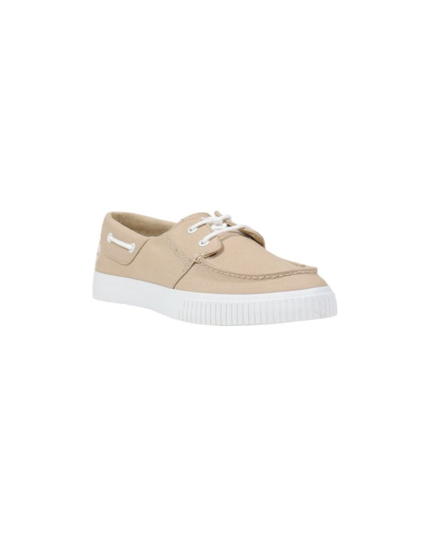 Beige Lyocell Oxfords And Derby