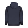 Blue Cotton Men Sweater
