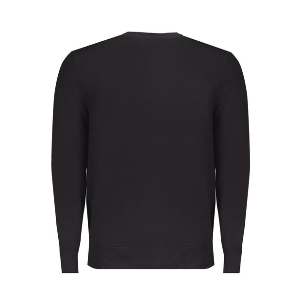 Black Cotton Sweater