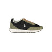 Black Leather Women Sneaker