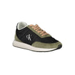 Black Leather Women Sneaker