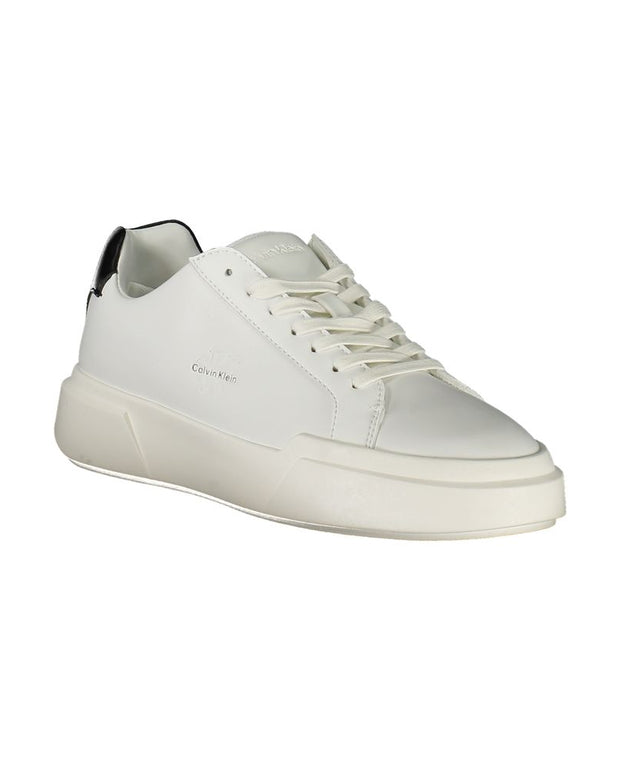 White Leather Women Sneaker