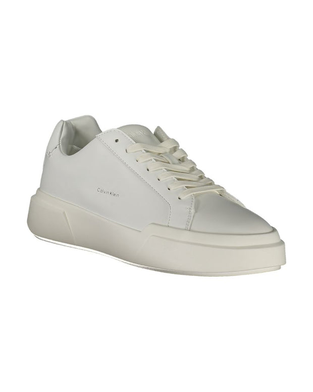 White Leather Women Sneaker