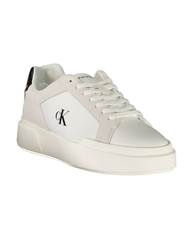 White Leather Men Sneaker
