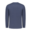 Blue Cotton Men T-Shirt