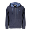 Blue Cotton Men Sweater