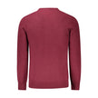 Red Wool Men Sweater