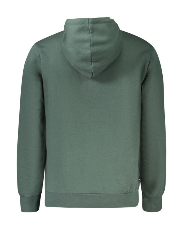 Green Cotton Men Sweater