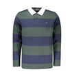 Green Cotton Men Polo Shirt