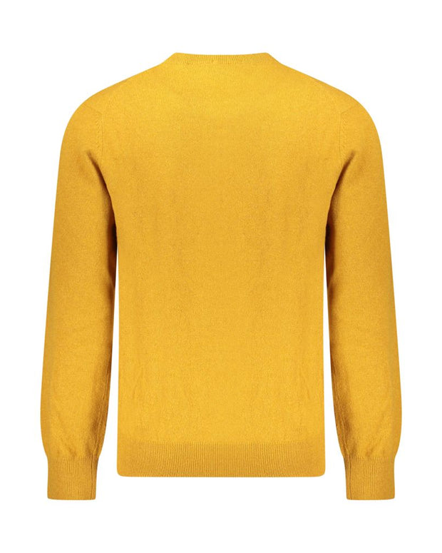 Brown Wool Men Sweater