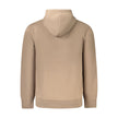 Brown Cotton Men Sweater