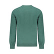 Green Wool Men Sweater