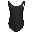 Black Elastane Swimwear