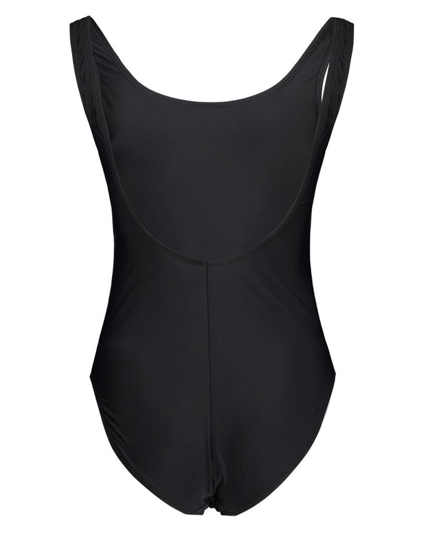 Black Elastane Swimwear