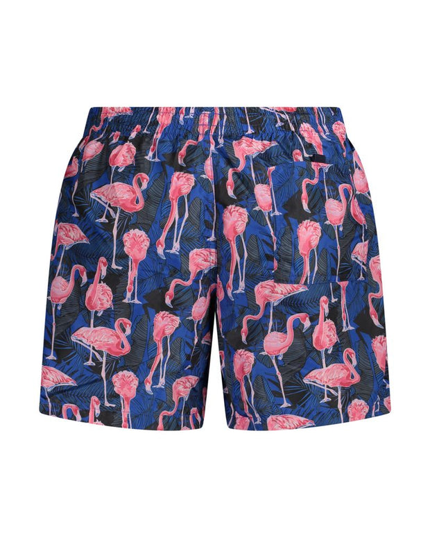 Blue Polyester Swimwear