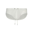 White Elastane Swimwear