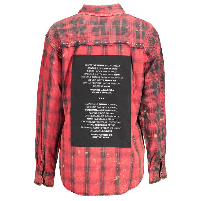 Red Cotton Shirt