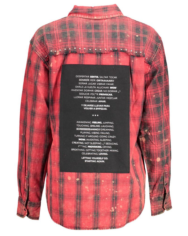 Red Cotton Shirt