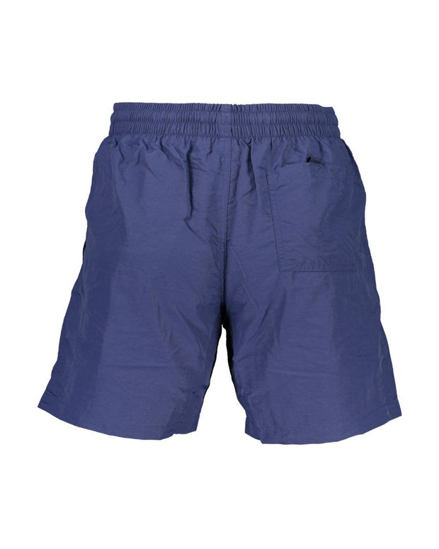 Blue Polyamide Swimwear