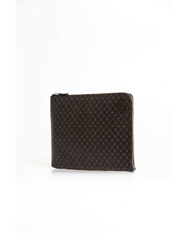 Black Leather Men Clutch