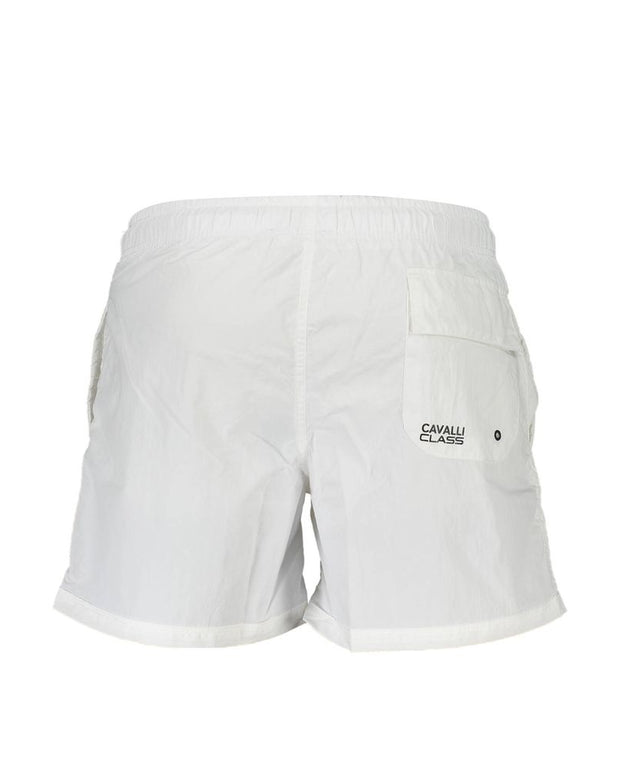 White Polyamide Swimwear