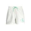 White Polyester Swimwear