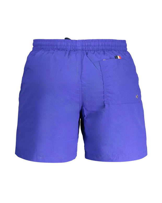 Blue Polyamide Swimwear