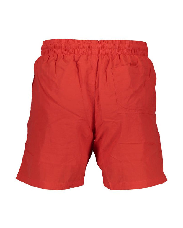 Red Polyamide Swimwear
