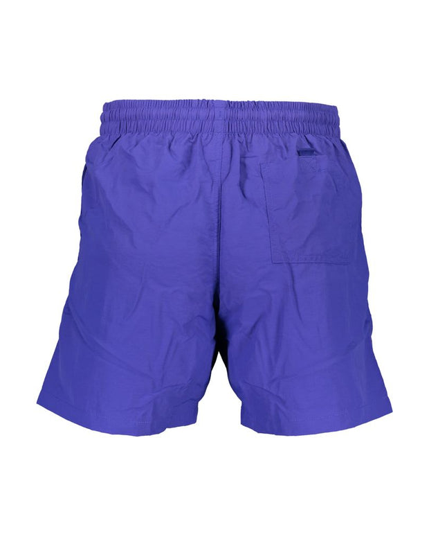 Blue Polyamide Swimwear