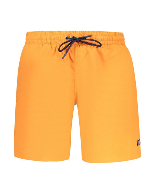 Orange Polyamide Swimwear