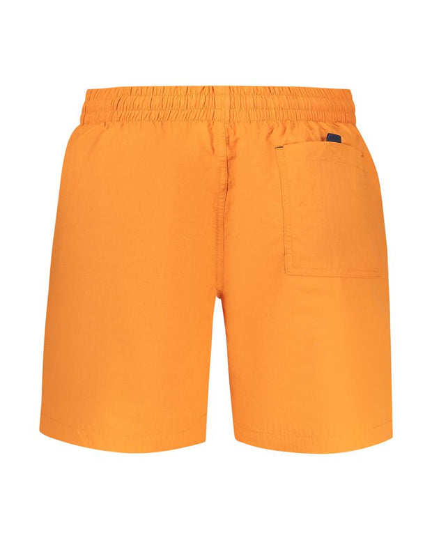 Orange Polyamide Swimwear