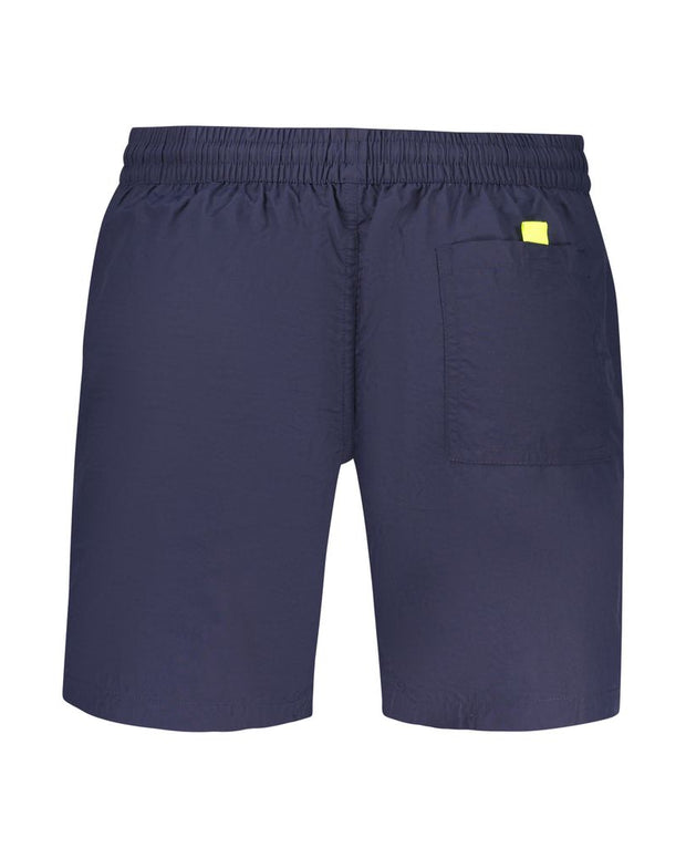 Blue Polyamide Swimwear