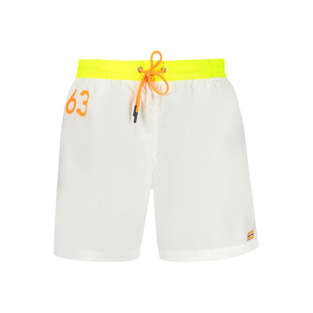 White Polyamide Swimwear