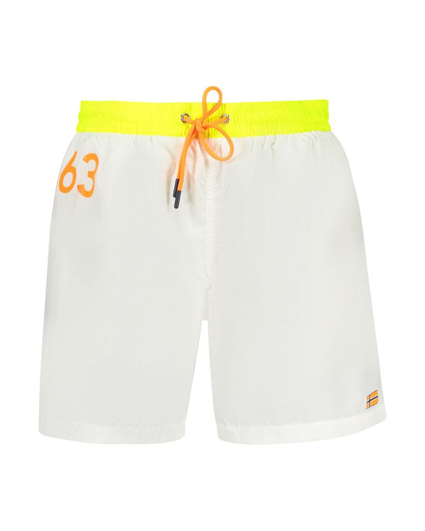 White Polyamide Swimwear