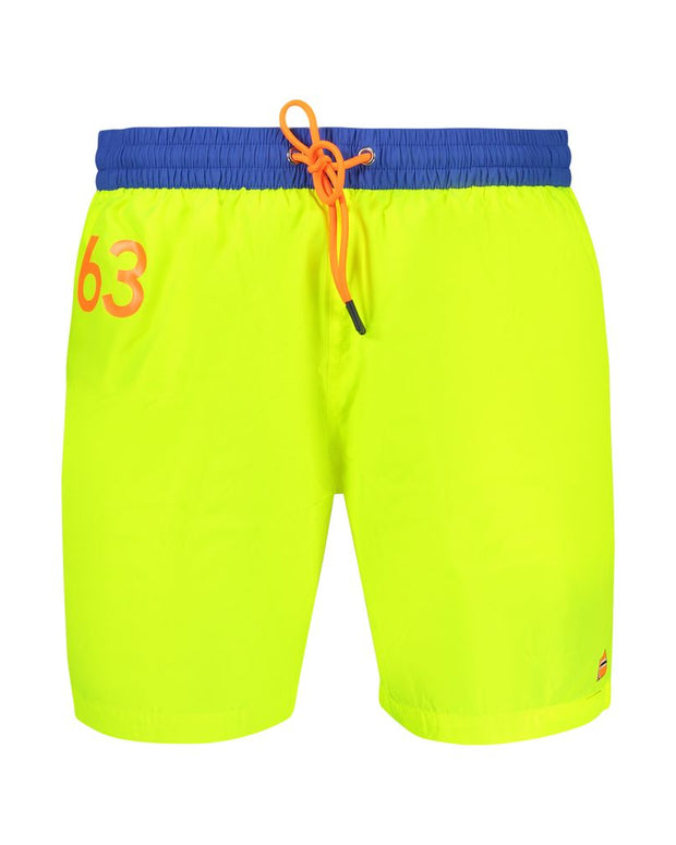 Yellow Polyamide Swimwear