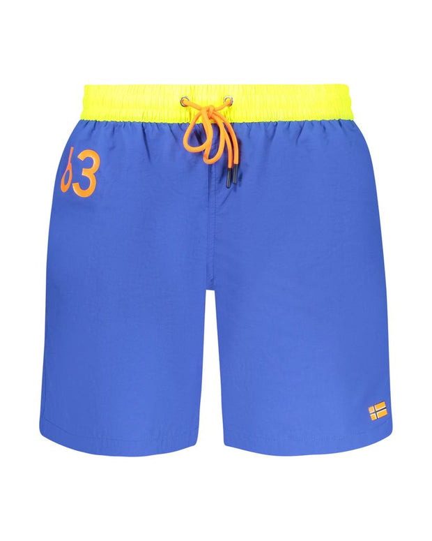 Blue Polyamide Swimwear