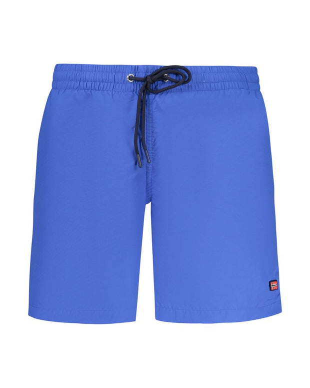 Blue Polyamide Swimwear