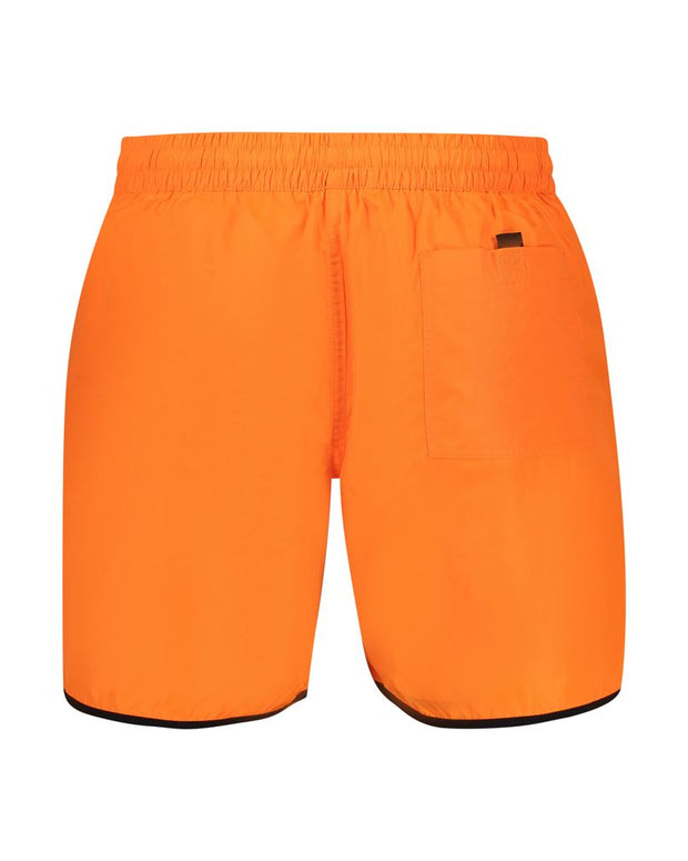 Orange Polyamide Swimwear