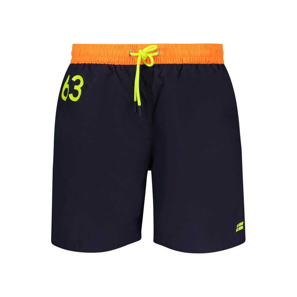 Blue Polyamide Swimwear